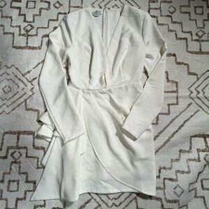 bebe White Mini Dress